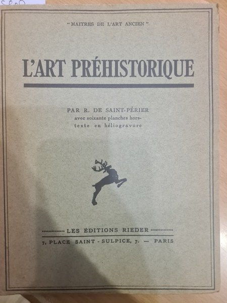 L'art prehistrique