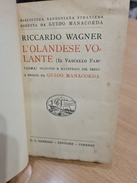 L'olandese volante (il vascello fantasma)