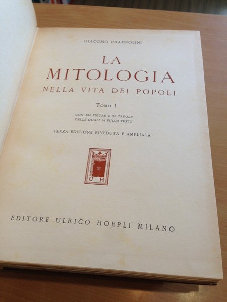 la mitologia nella vita dei popoli