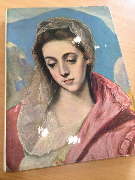 la pittura spagnola, volume primo dagli affreschi romanici al greco