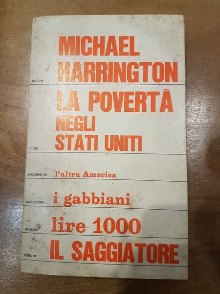 La poverta' negli stati uniti