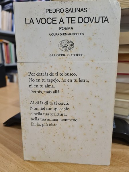 La voce a te dovuta