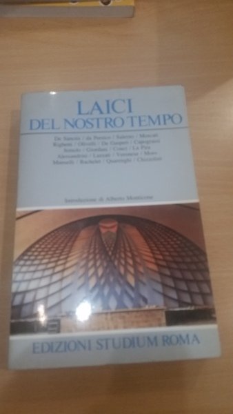 laici del nostro tempo