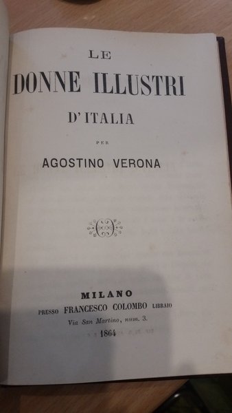 le donne illustri d'italia