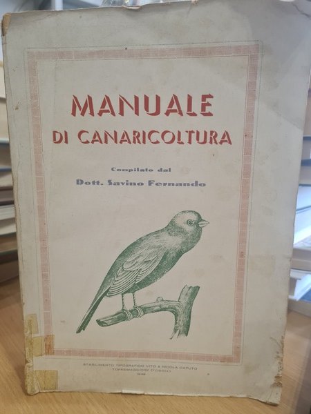 Manuale di canaricoltura