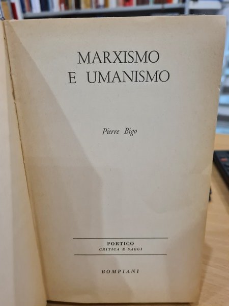 Marxismo e umanesimo