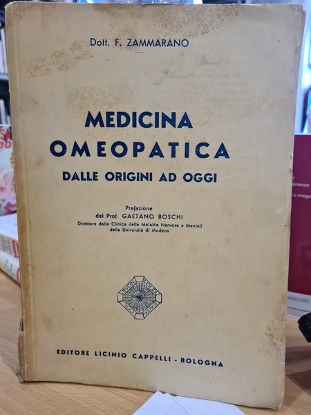 Medicina omeopatica dalle origini ad oggi