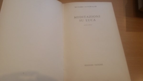 meditazioni su luca