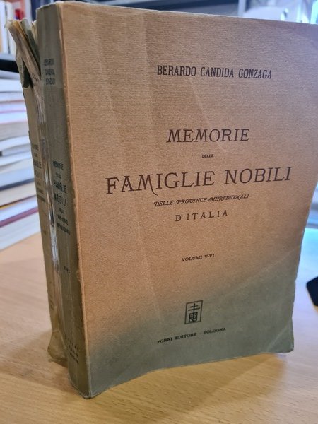 Memorie delle famiglie nobili delle province meridionali