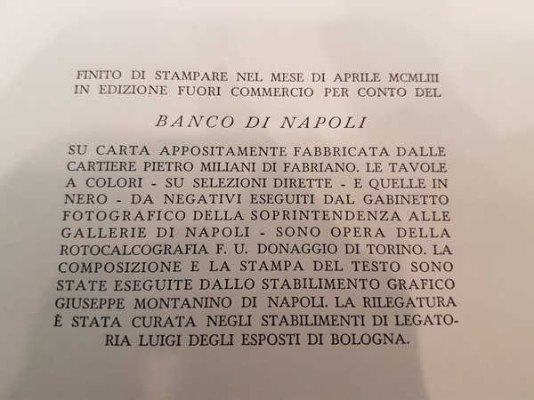 opere d'arte del banco di napoli