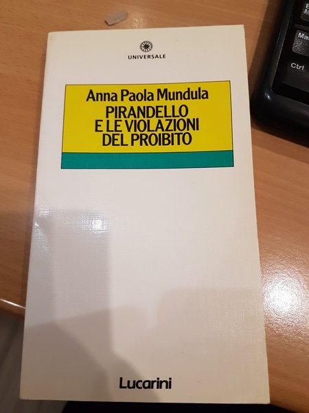 Pirandello e le violazioni del proibito