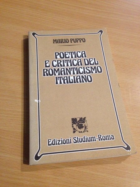 poetica e critica del romanticismo italiano