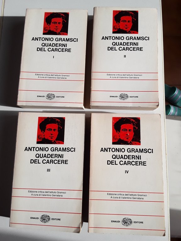 QUADERNI DEL CARCERE 4 VOLUMI - GRAMSCI