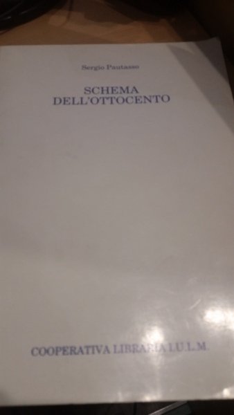 schema dell'ottocento