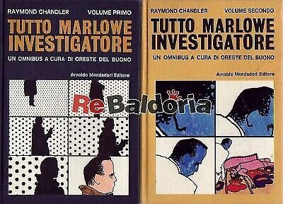 tutto marlowe investigatore - 2 volumi - 1970/1971