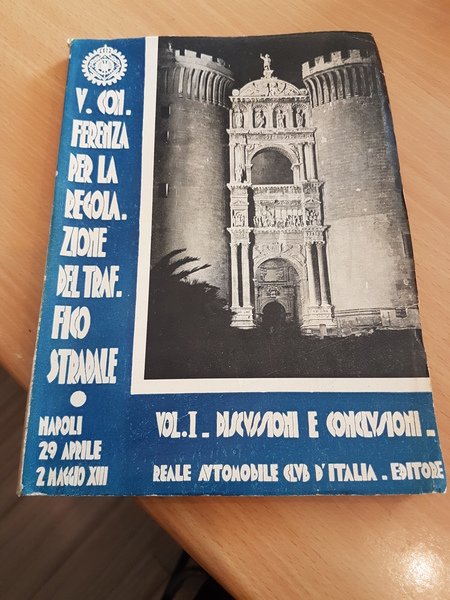 V conferenza per la regolazione del traffico stradale - Napoli …