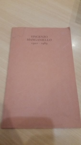 vincenzo manganiello 1922-1989