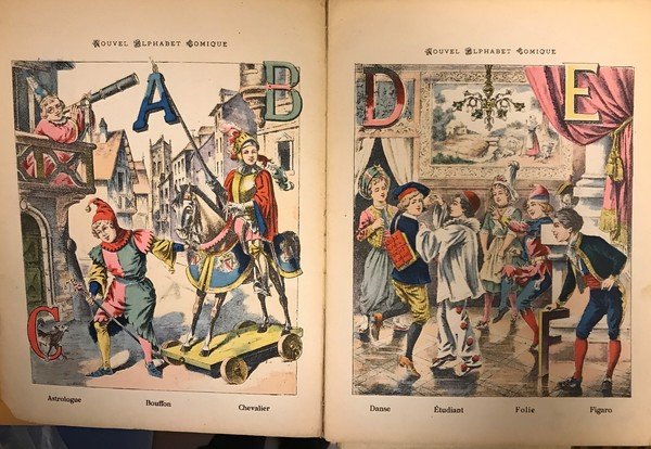 Nouvel alphabet comique