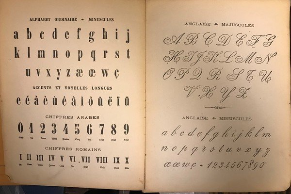 Nouvel alphabet comique