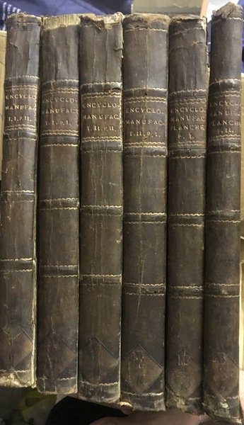 Encyclopédie méthodique. Manufactures, Arts et Métiers