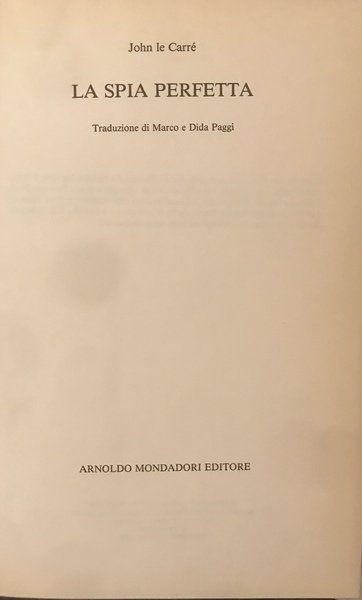 La spia perfetta