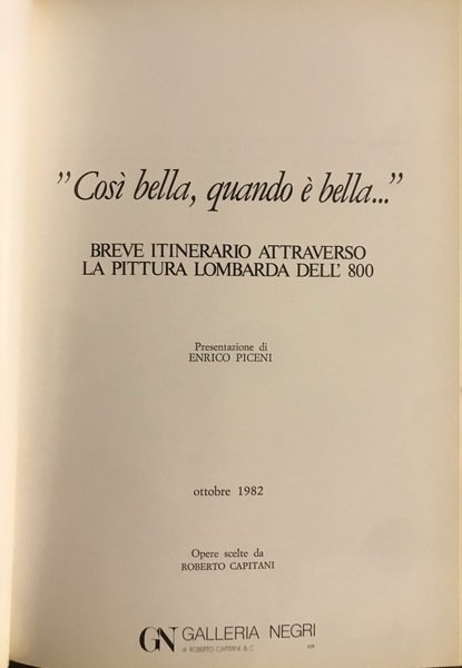 "Così bella, quando è bella." Breve itinerario attraverso la Pittura … | Immagine Gallery 3