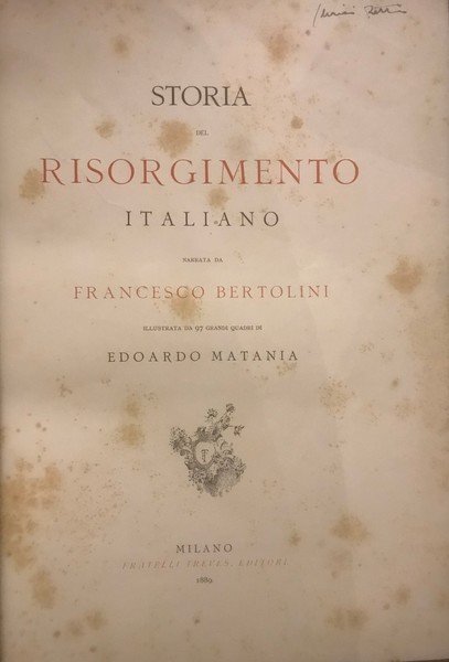 Storia del Risorgimento Italiano