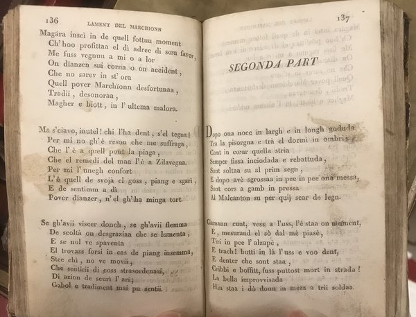 POESIE EDITE IN DIALETTO MILANESE