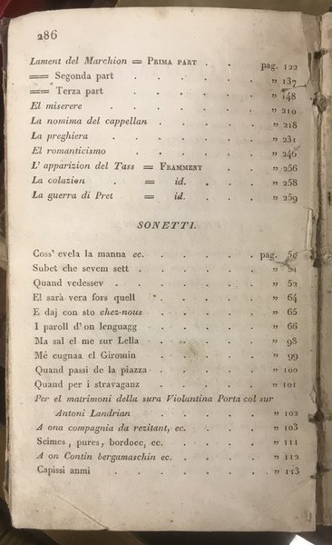 POESIE EDITE IN DIALETTO MILANESE