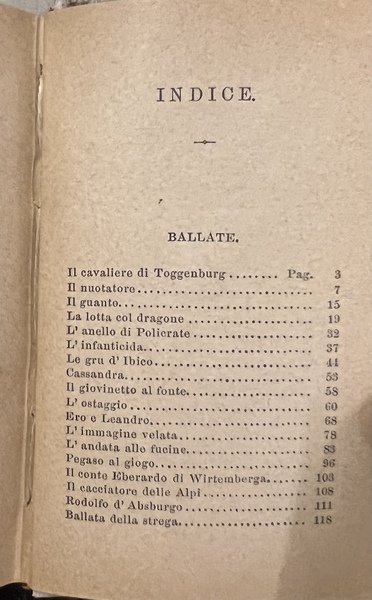 Ballate e Liriche