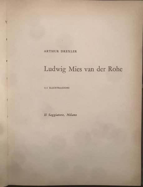 Ludwig Mies van der Rohe