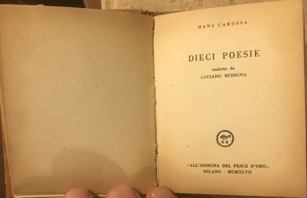 Dieci Poesie