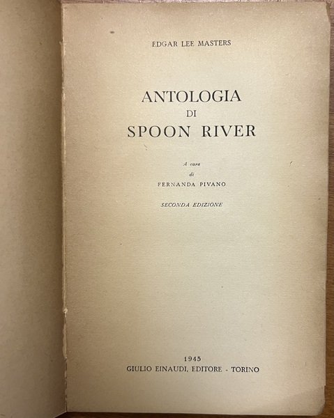 Antologia di Spoon River