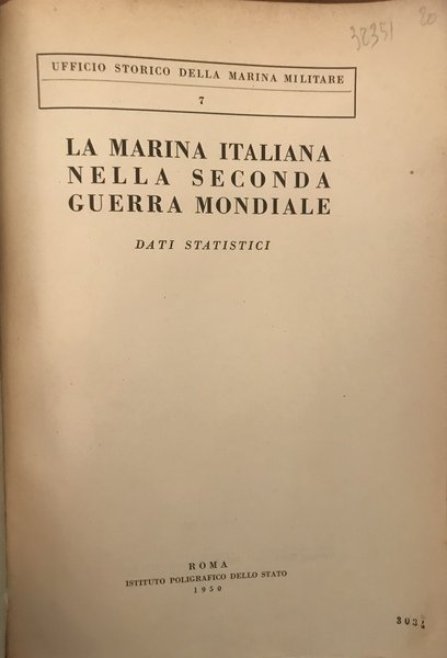 La Marina italiana nella seconda guerra mondiale