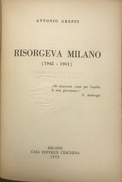 Risorgeva Milano