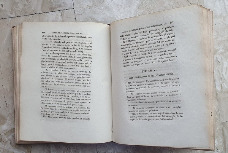 CODICE DI PROCEDURA CIVILE del Regno d'Italia