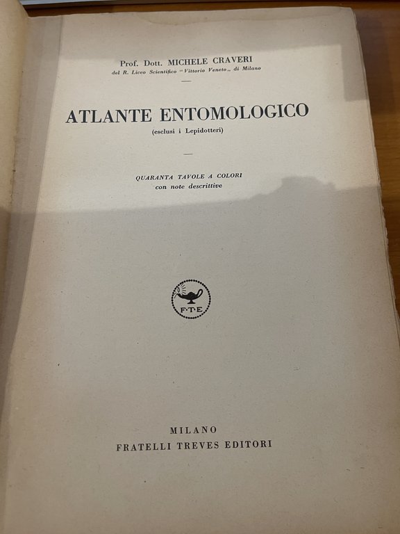 Atlante Entomologico