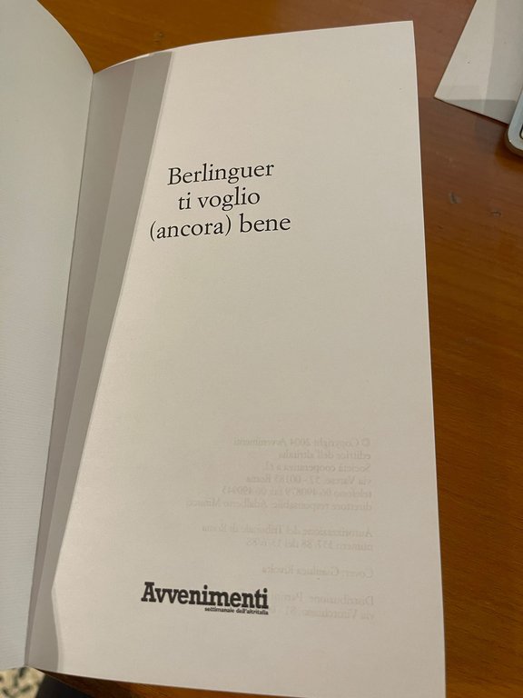 Berlinguer ti voglio (ancora) bene