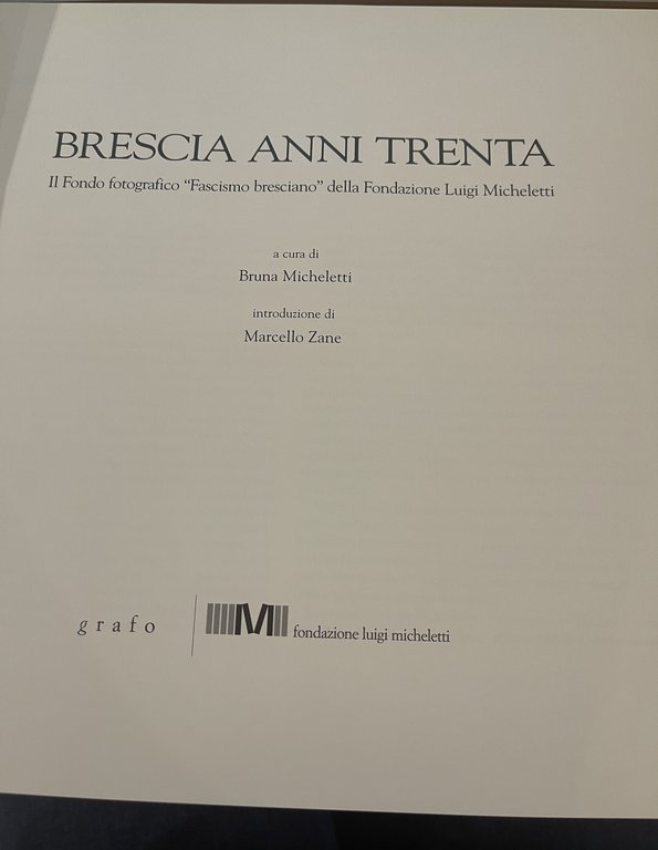 Brescia anni trenta