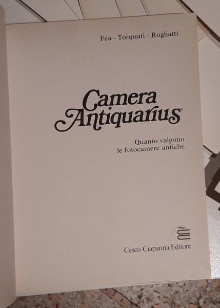 Camera Antiquarius