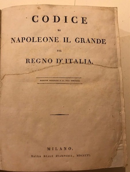 Codice del Regno d'Italia