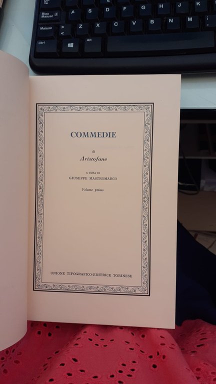 Commedie di Aristofane. Primo volume | Immagine Gallery 5