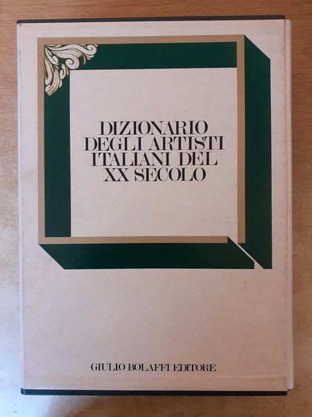 Dizionario degli artisti italiani del XX secolo