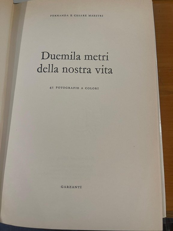 Duemila metri della nostra vita