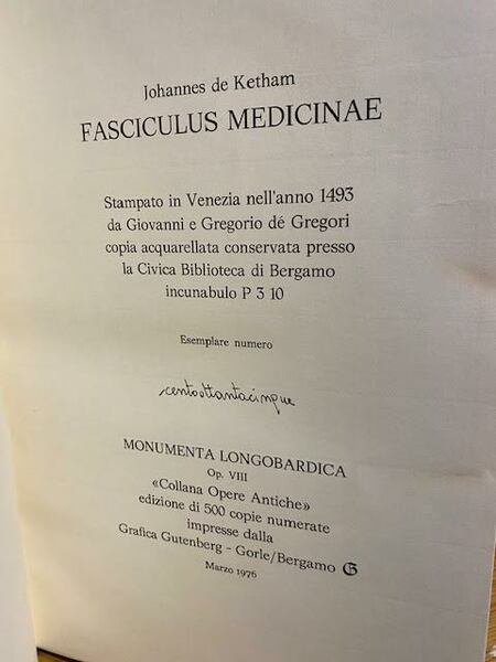 Fasciculus medicinae