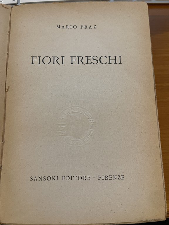 Fiori freschi.