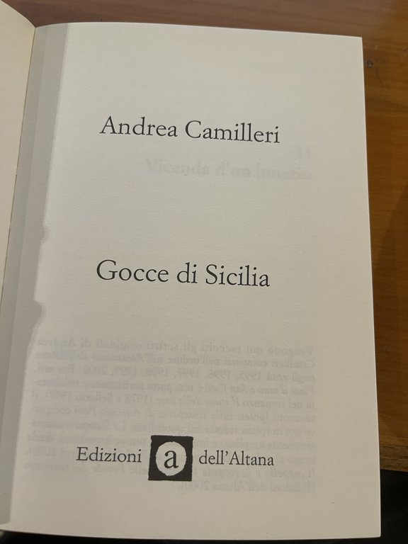 Gocce di Sicilia