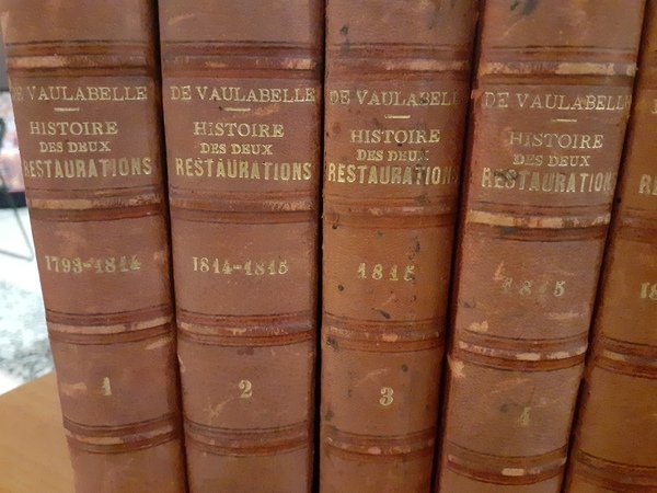 Histoire des deux Restaurations jusqu'a l'avenement de Louis-Philippe. De Janvier …