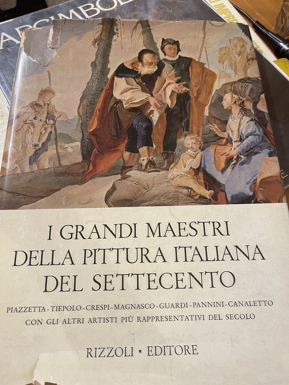 I grandi maestri della pittura Italiana del Settecento