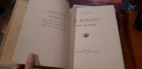 Il Burato. Libro de recami